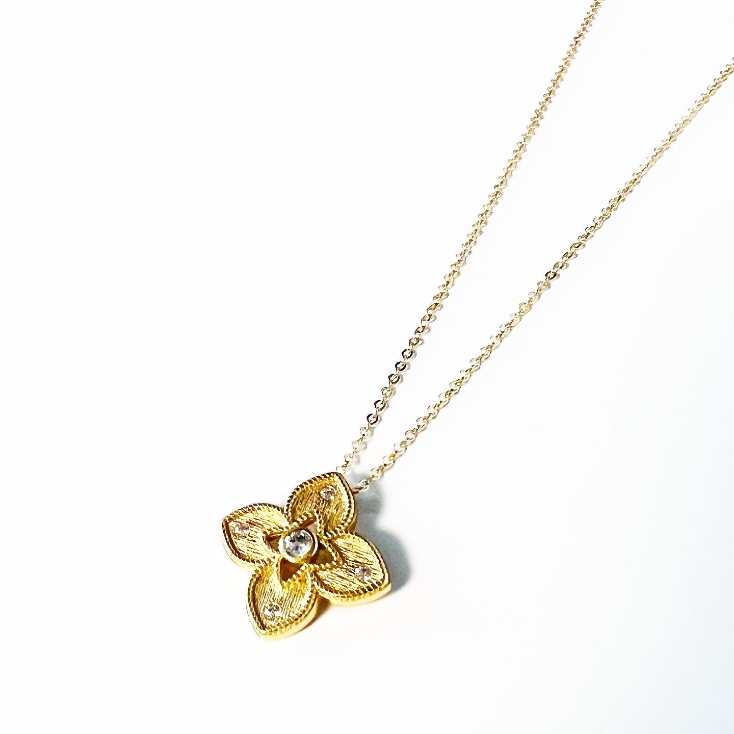 Grecian Princess devotion Necklace - Gold