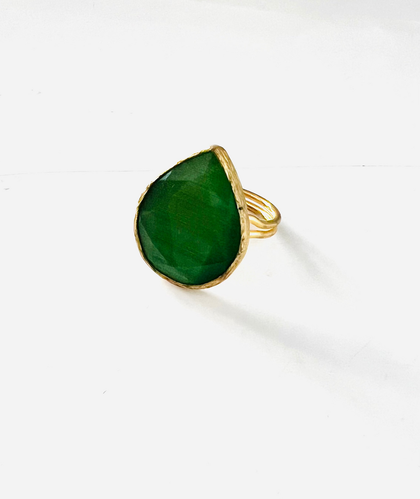 Emerald Devotion Ring