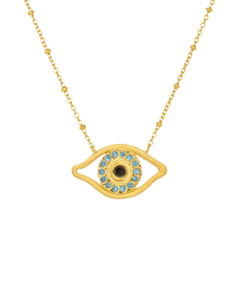 Penelope Aqua Necklace