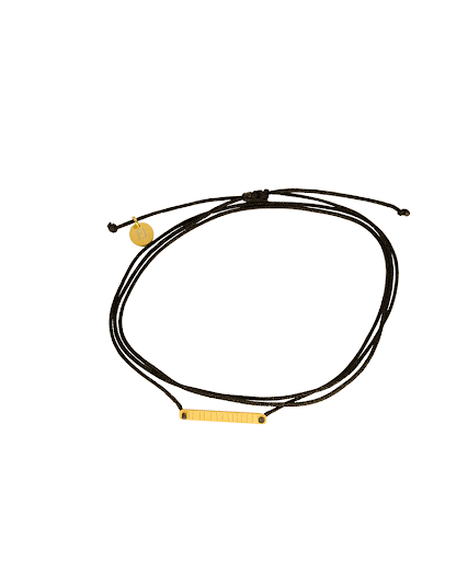 Cyclades gold bar bracelet