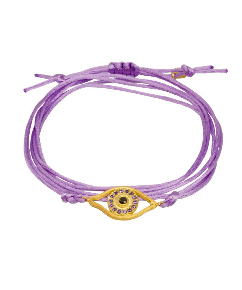 Penelope Wrap Bracelet (lavender)