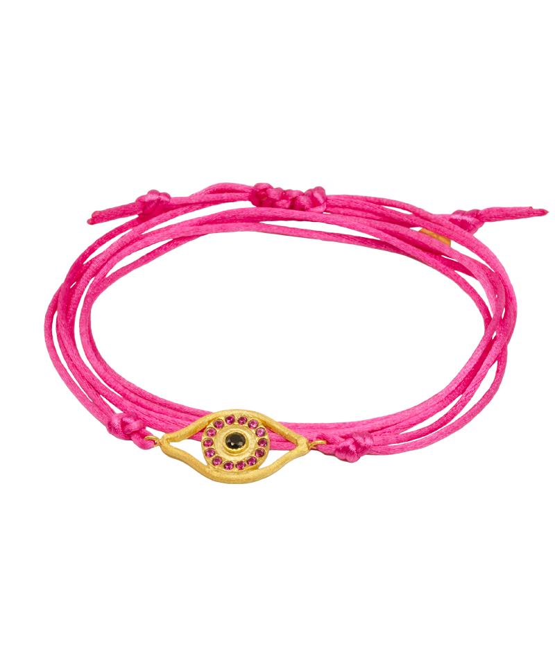 Penelope Wrap Bracelet (pink)