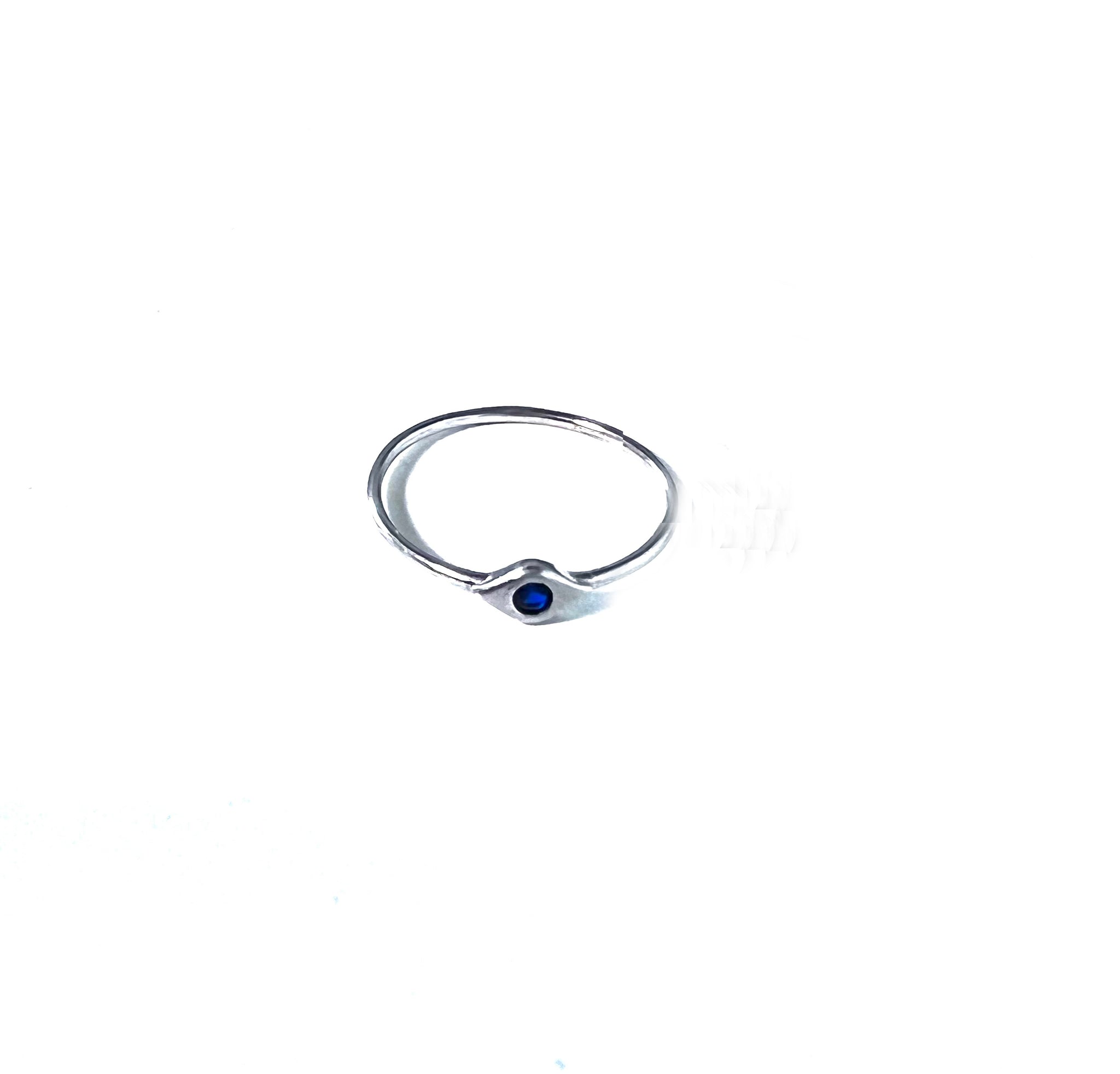 Precious Stackable Evil Eye Ring