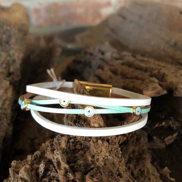 Never ending summer Leather Bracelet