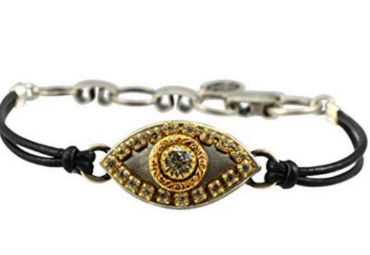 Silver and Gold Mati Bracelet