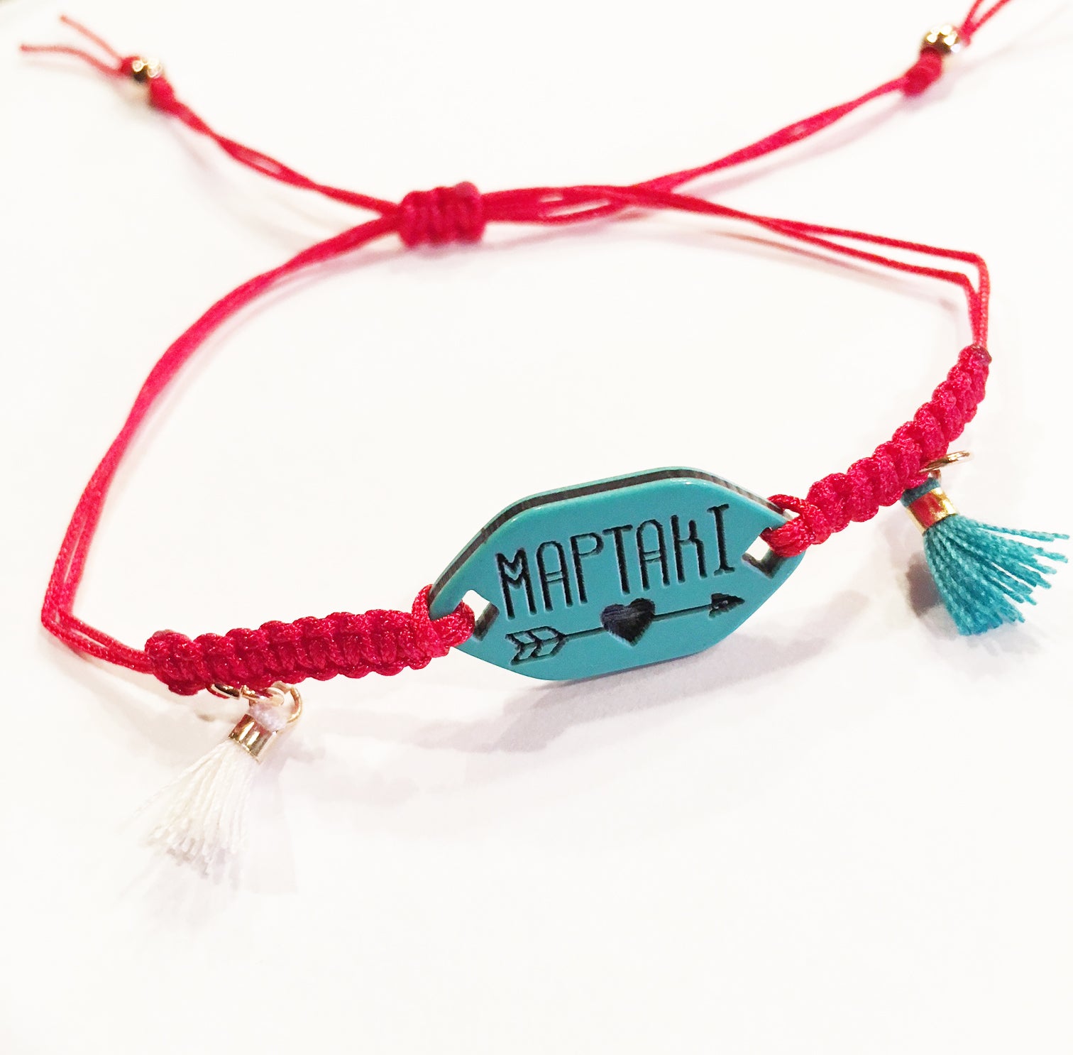 Martaki cardia tassel bracelet
