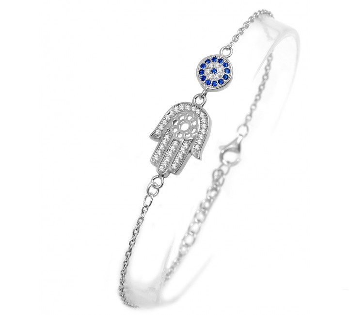Hamsa Eye celebrity bracelet